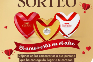 sorteo de Ferrero Rocher de 3 cajas de chocolates