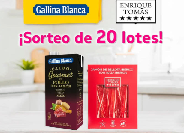 Participa en el sorteo de Gallina Blaca y Enrique