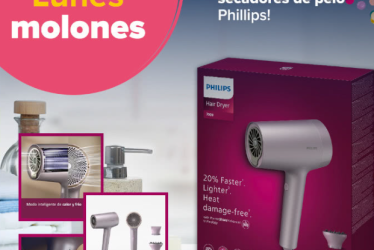 Gana un secador de pelo Phillips en el sorteo de Carrefour