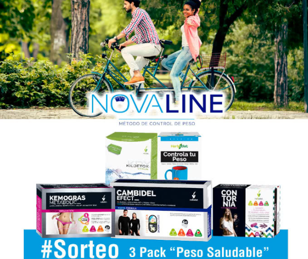 Gana uno de los packs Peso Saludable de Novaline