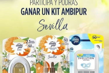 Sorteo de Próxima a Ti de 20 packs de Ambipur