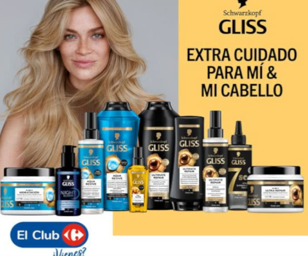 sorteo de Club Carrefour de 10 packs Gliss